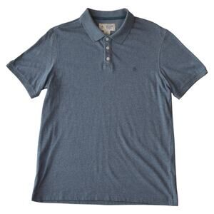 Original Penguin Blue Heather Polo Shirt – Men’s Medium